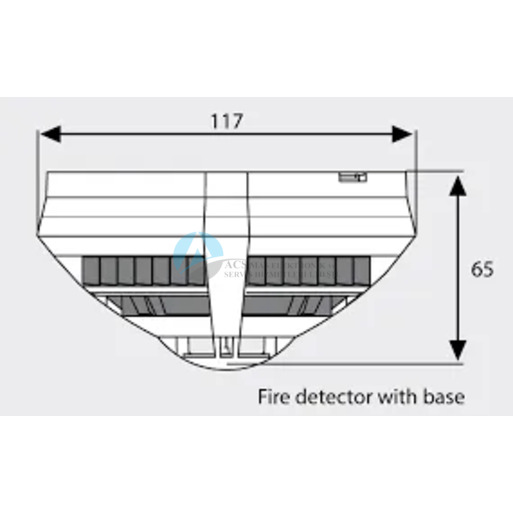 802382 IQ8 O/So Sirenli Optik Duman Dedektörü, ESSER by Honeywell